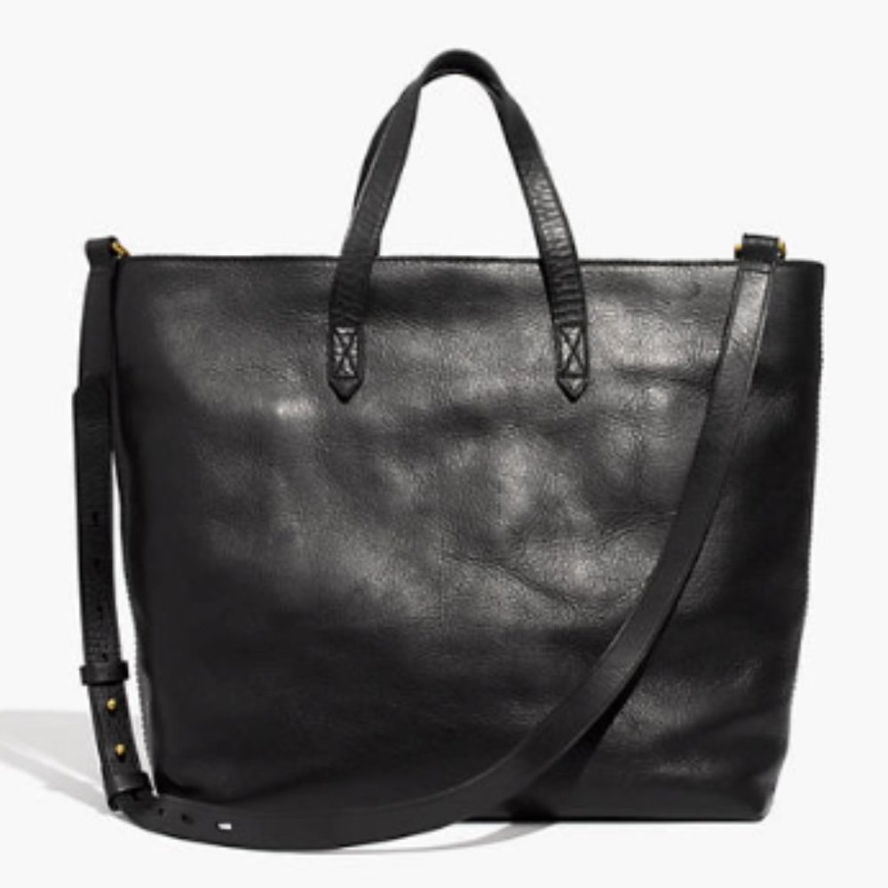Madewell Zip-Top Transport Carryall Black